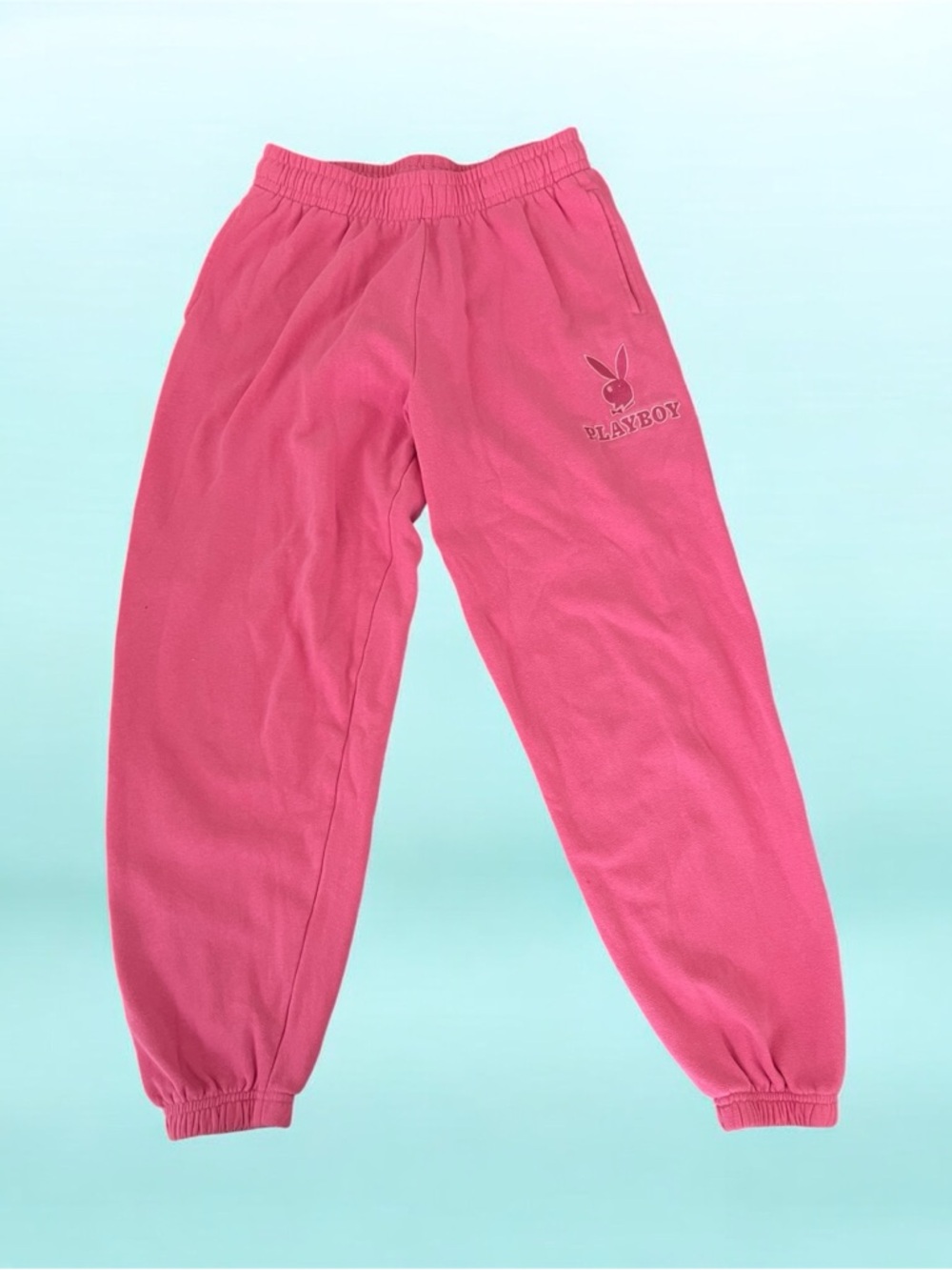 Playboy for PacSun Hot Pink Small Jogger Sweatpants